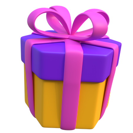 Boite cadeau  3D Icon