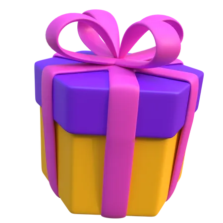 Boite cadeau  3D Icon