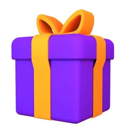 Boite cadeau  3D Icon