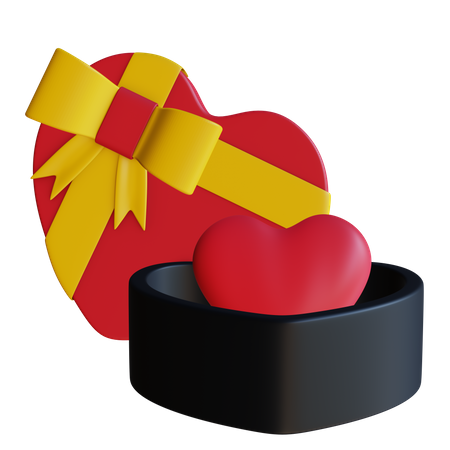 Boite cadeau  3D Icon