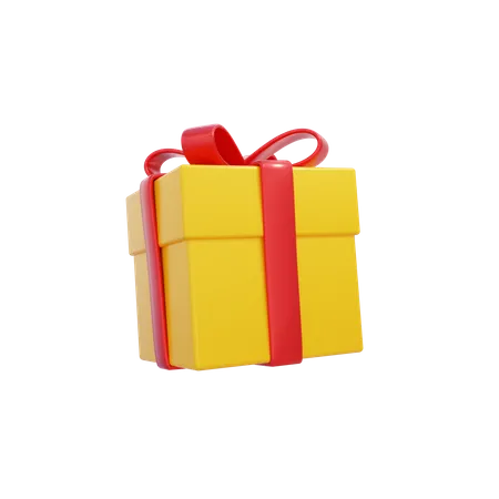 Boite cadeau  3D Icon