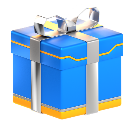 Coffret cadeau avec ruban  3D Icon