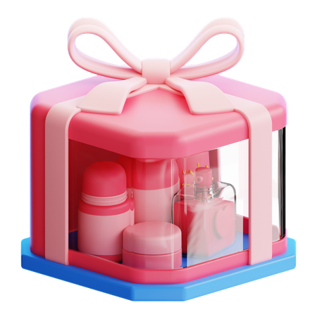 Coffret cadeau cosmétique  3D Icon