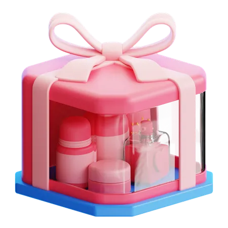 Coffret cadeau cosmétique  3D Icon