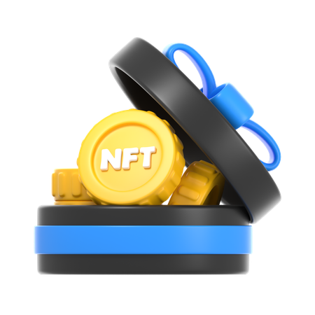 Coffret cadeau NFT  3D Icon