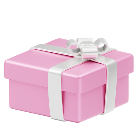 Coffret Cadeau Noël Rose  3D Icon