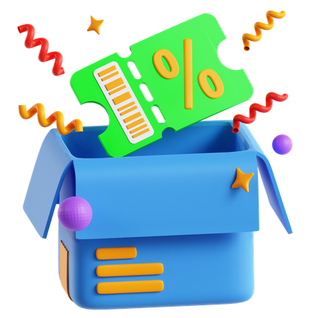 Offre de coffret cadeau  3D Icon