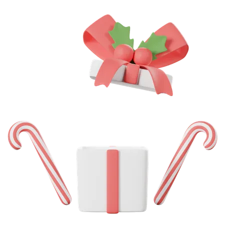 Boîte cadeau ouverte  3D Icon