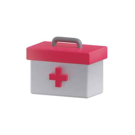 Boîte médicale  3D Icon