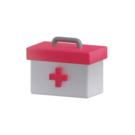 Boîte médicale  3D Icon