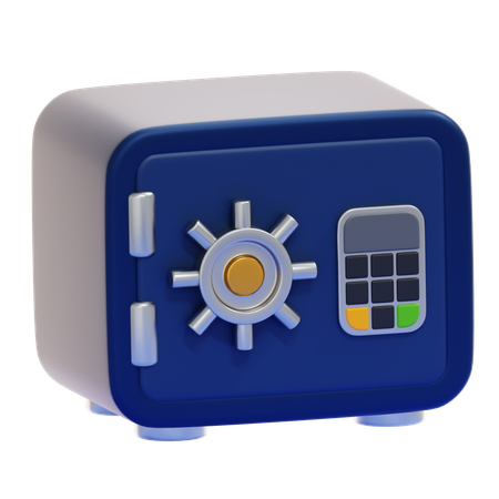 Cofre  3D Icon