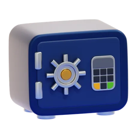 Cofre  3D Icon