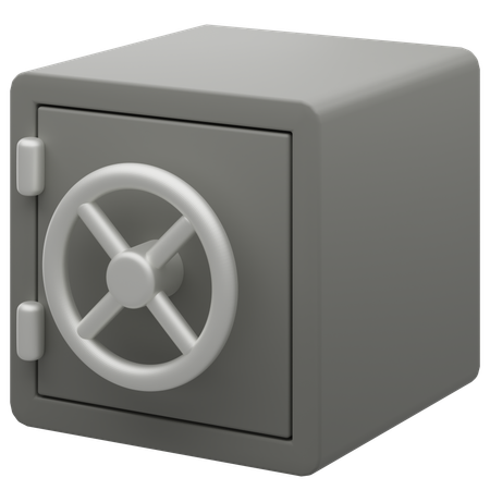 Cofre  3D Icon