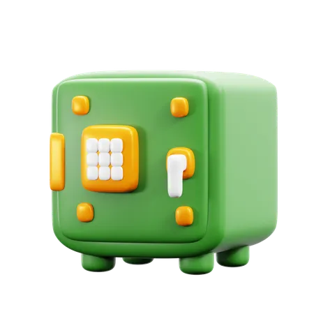 Cofre  3D Icon