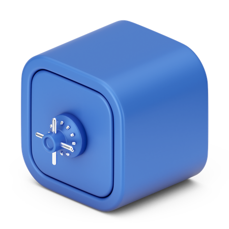 Cofre  3D Icon