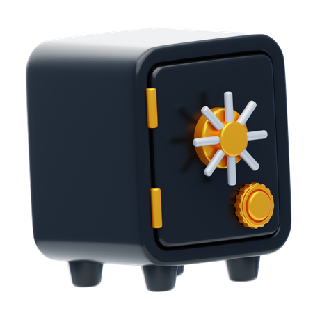 Cofre  3D Icon