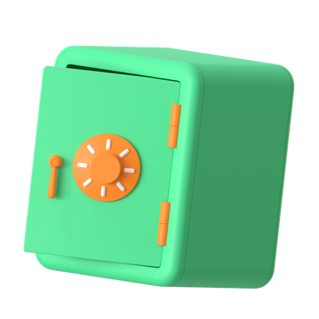 Cofre  3D Icon