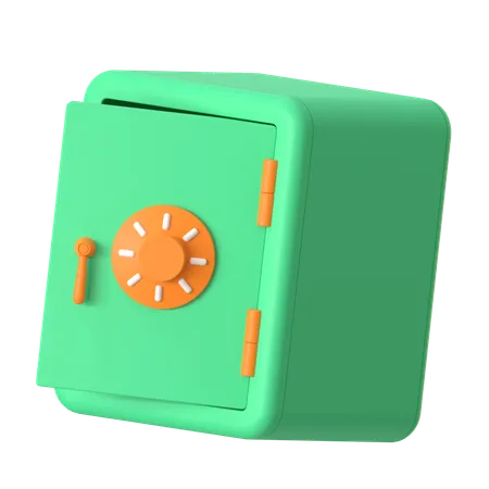 Cofre  3D Icon