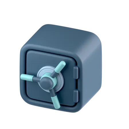 Cofre  3D Icon