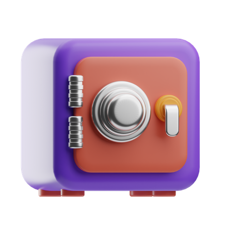 Cofre  3D Icon