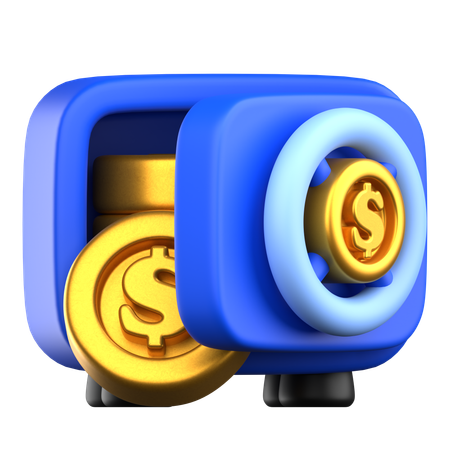 Cofre  3D Icon