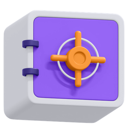 Cofre  3D Icon