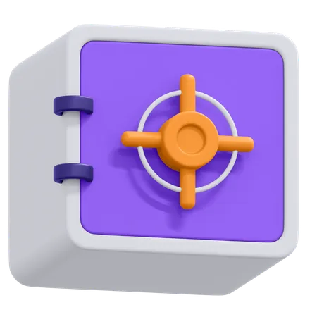 Cofre  3D Icon