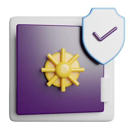 Cofre  3D Icon