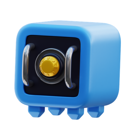 Cofre  3D Icon