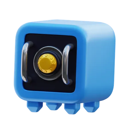 Cofre  3D Icon