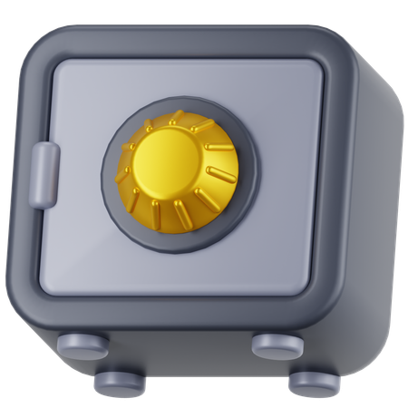 Cofre  3D Icon