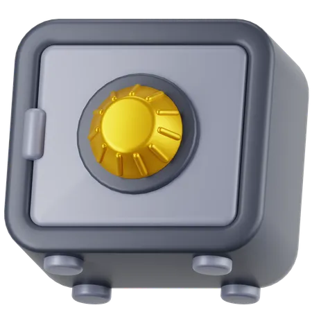 Cofre  3D Icon