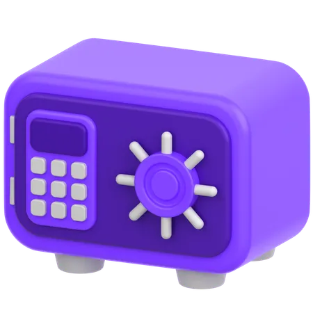 Cofre  3D Icon