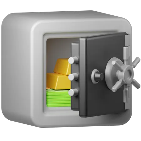 Cofre  3D Icon