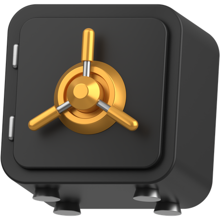 Cofre  3D Icon