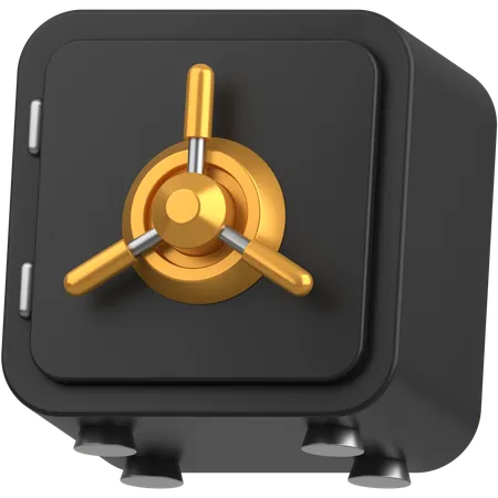 Cofre  3D Icon