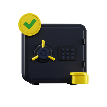Cofre  3D Icon