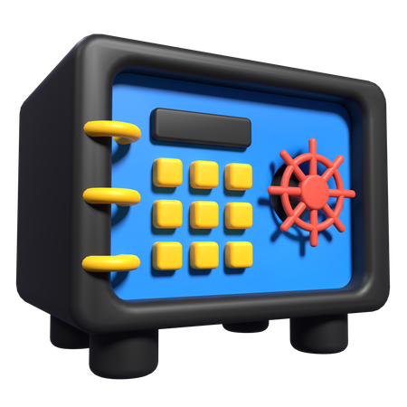 Cofre  3D Icon