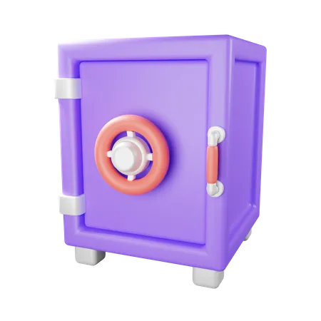 Cofre  3D Icon