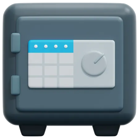 Cofre  3D Icon