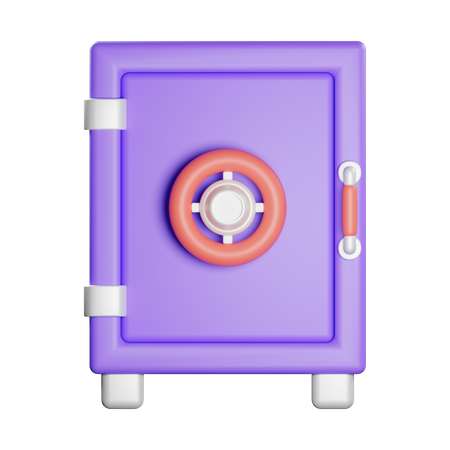 Cofre  3D Icon