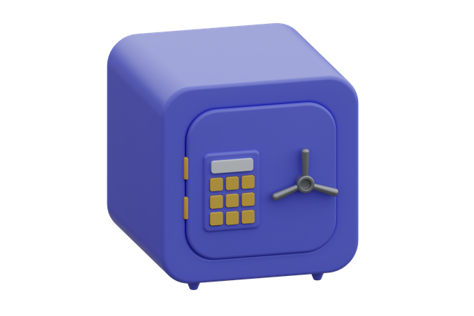 Cofre  3D Icon