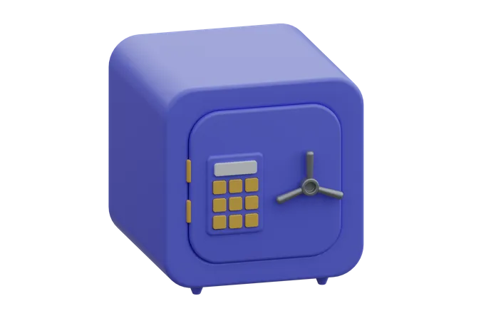 Cofre  3D Icon