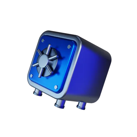 Cofre  3D Icon