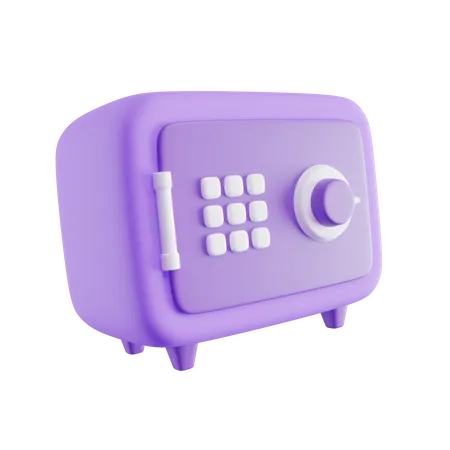 Cofre  3D Icon