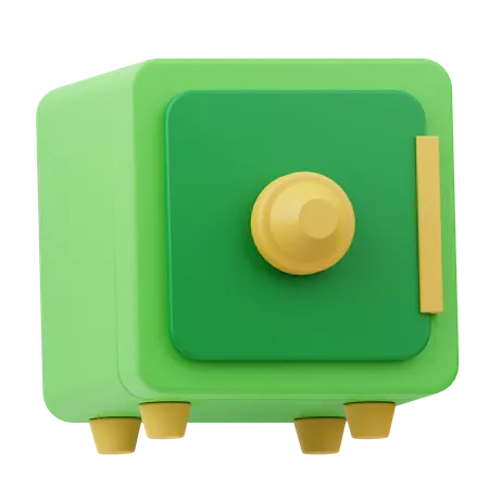 Cofre  3D Icon