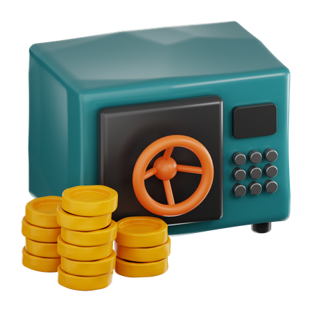 Cofre  3D Icon