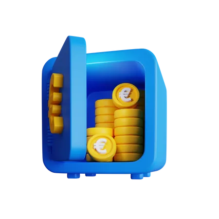 Cofre  3D Icon