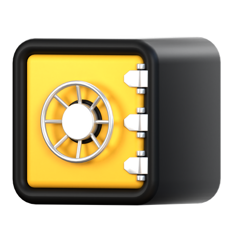 Cofre  3D Icon