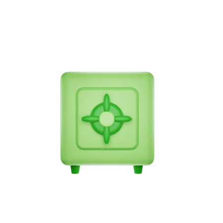 Cofre  3D Icon